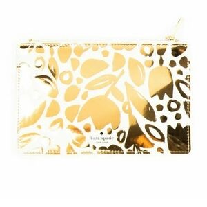 Kate Spade Golden Floral Pencil Pouch